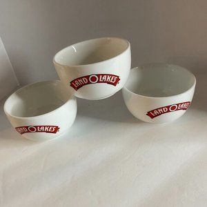 LandOLakes Butter Logo Bowl Set of 3 Small